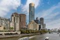 River Yarra and buildings on the Southbank, Melbourne, Australia