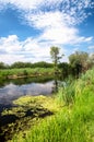 River Zala at Lake Balaton, Hungary Royalty Free Stock Photo