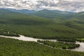 River Zhupanova. Kronotsky Nature Reserve on Kamchatka Peninsula.