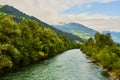 River Ziller in Zillertal valley