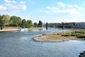 Riverbed of the Elbe Royalty Free Stock Photo