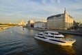 Riverboat on the Moskva River