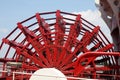 Riverboat paddle wheel Royalty Free Stock Photo