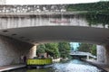 Riverboat on the Riverwalk in San Antonio, Texas Royalty Free Stock Photo