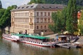 Riverboat on Vltava River, Prague.