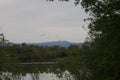 Riverfront Regional Park - two beautiful lakes for fishing, kayaking, canoeing and stand up paddling. Royalty Free Stock Photo