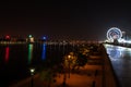 The Riverfront of Sabarmati, Ahmedabad, India Royalty Free Stock Photo