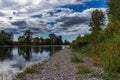 Riverfront Shore of the Santiam River