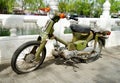 Riverside army green vintage motorcycle