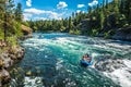 At riverside bowl and pitcher state park in spokane washington Royalty Free Stock Photo