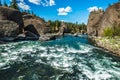 At riverside bowl and pitcher state park in spokane washington Royalty Free Stock Photo