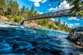 At riverside bowl and pitcher state park in spokane washington Royalty Free Stock Photo