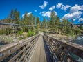 At riverside bowl and pitcher state park in spokane washington Royalty Free Stock Photo