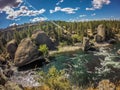 At riverside bowl and pitcher state park in spokane washington Royalty Free Stock Photo