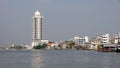 Riverside buildings in Samphanthawong district