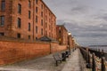 Riverside Cobbled Footpath Royalty Free Stock Photo