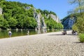 Riverside Danube gorge Royalty Free Stock Photo
