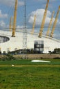 Greenwich Peninsula Golf and The O2 Arena. London. uk