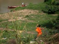 Riverside Living, Kompong Cham Royalty Free Stock Photo