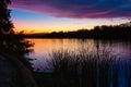 Riverside Nepean sunsets Royalty Free Stock Photo