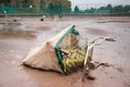 Riverside Park after Hurricane Sandy Royalty Free Stock Photo