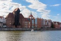 Riverside promenade in the old town of Gdansk