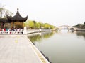 Riverside promenade in Suzhou