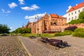 Historic granaries in Grudziadz, Poland