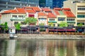 Riverside pubs and restaurants in Singapore