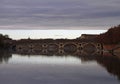 The riverside of river Garonne in city Toulouse