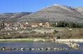 Riverside of river Trebisnjica in Trebinje