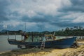 Riverside scenery in Pulau Serai, Kuala Dungun, Terengganu, Malaysia