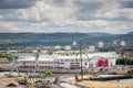 Riverside stadium Royalty Free Stock Photo