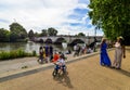 Riverside in the summer - London