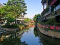 Riverside view in SuZhou City China