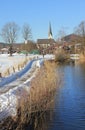 Riverside walkway schliersee area