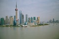 The riverside of the Whampoa River in Shanghai