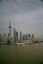 The riverside of the Whampoa River in Shanghai