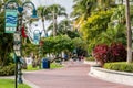 Riverwalk in downtown Fort Lauderdale, Florida Royalty Free Stock Photo