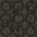 Riveted circles grunge background. Royalty Free Stock Photo
