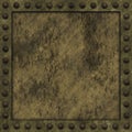 Riveted grunge background. Royalty Free Stock Photo