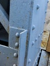 Rivets on Bridge Royalty Free Stock Photo