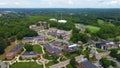 Rivier University aerial view, Nashua NH, USA