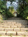 Riving Pike Walled Garden Steps Royalty Free Stock Photo
