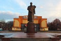 Monument to Taras Shevchenko in Rivne, Ukraine