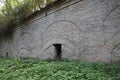 RIVNE, UKRAINE - SEPTEMBER 16, 2023 Ruins of the Tarakaniv Fort or Dubno Fort New Castle. Defense architectural monument