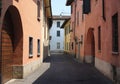 Rivolta d`Adda Cremona, Italy: old street Royalty Free Stock Photo