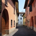 Rivolta d`Adda Cremona, Italy: old street Royalty Free Stock Photo