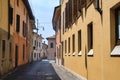 Rivolta d`Adda Cremona, Italy: old street Royalty Free Stock Photo