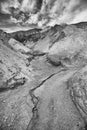 Rivulet in Death Valley Royalty Free Stock Photo